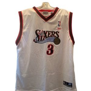 Sixers Allen Iverson #3 jersey XL Like New